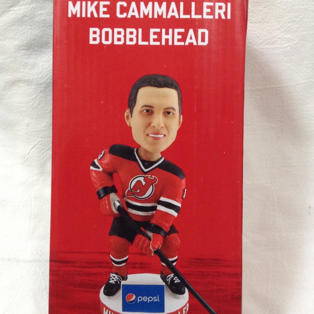 NJ Devils Mike Cammalleri Bobblehead New